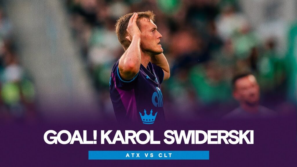 GOAL! Karol Świderski From the Spot in 2024 Debut | Charlotte FC at Austin FC