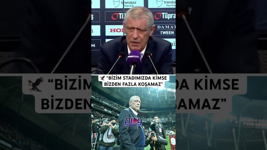 🦅 Fernando Santos’tan oyuncularına ve taraftarına mesaj. #beşiktaş #fernandosantos