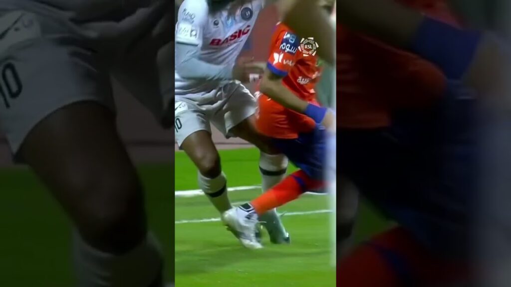 Too cold from N’Koudou 🥶 #yallarsl #roshnsaudileague