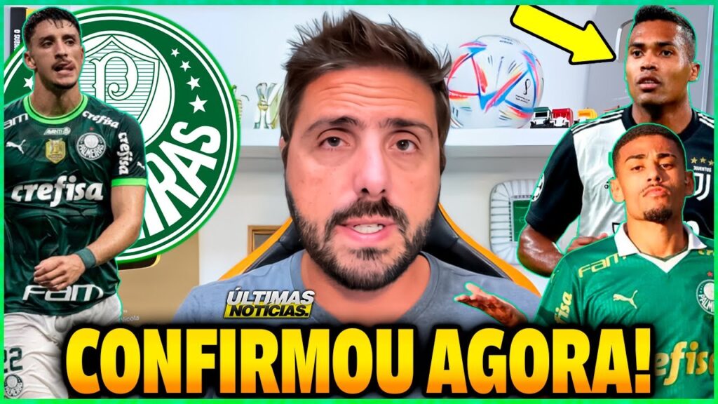 🚨ALEX SANDRO NO PALMEIRAS? RIQUELME DE SAÍDA? PIQUEREZ LESIONADO! ÚLTIMAS NOTÍCIAS DO PALMEIRAS
