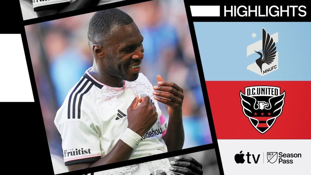 Minnesota United vs. D.C. United | Benteke Brace! | Full Match Highlights | July 17, 2024