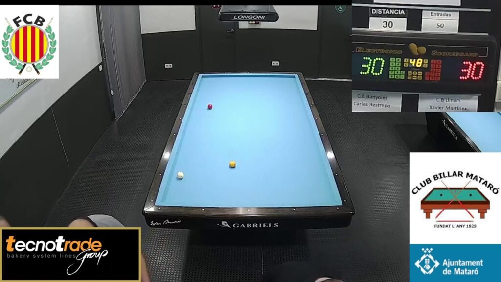 Taula 1 Open Santes Mataro Previa grup I Xavi Martinez VS Carlos Restrepo