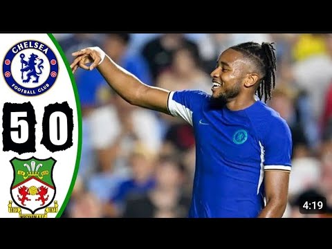 Chelsea vs Wrexham 5-0 All goals 🔥 & match highlights | Club Friendlies 2024