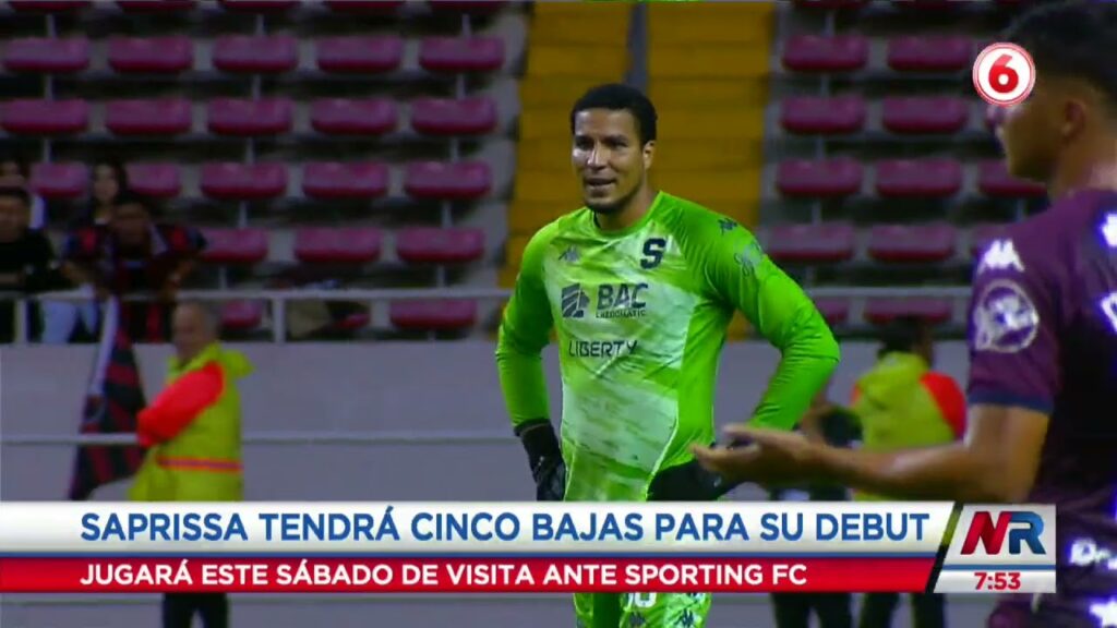 Estas son las bajas de Saprissa para inicio del torneo