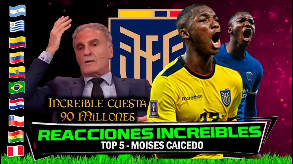 Top 5 HUMILLACIONES HISTORICAS de MOISES CAICEDO 🔥 Mejores Momentos 🏆