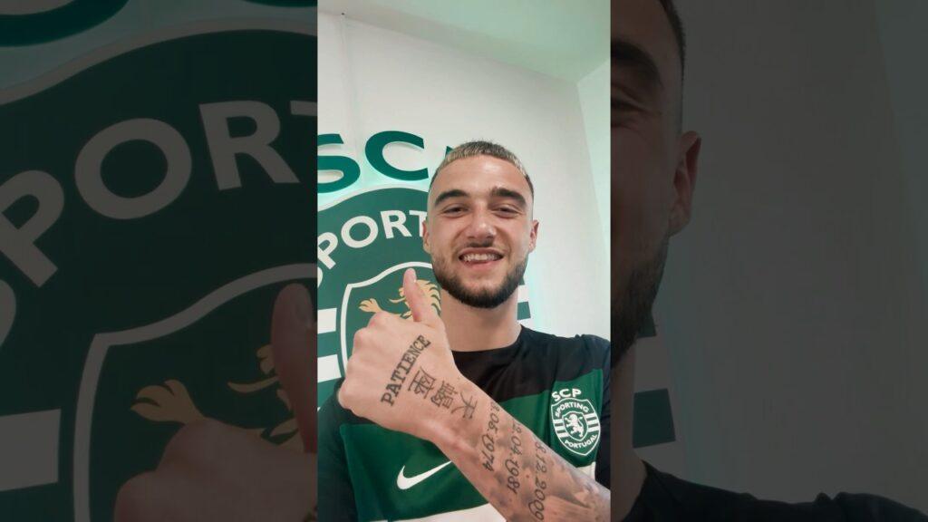 A primeira mensagem do mais recente Leão para os Sportinguistas 🗣️ #ZenoDebast