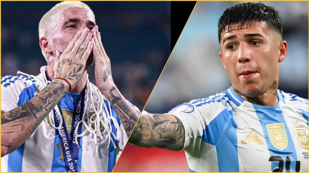 Things against Enzo Fernández? Rodrigo De Paul Replies ; |