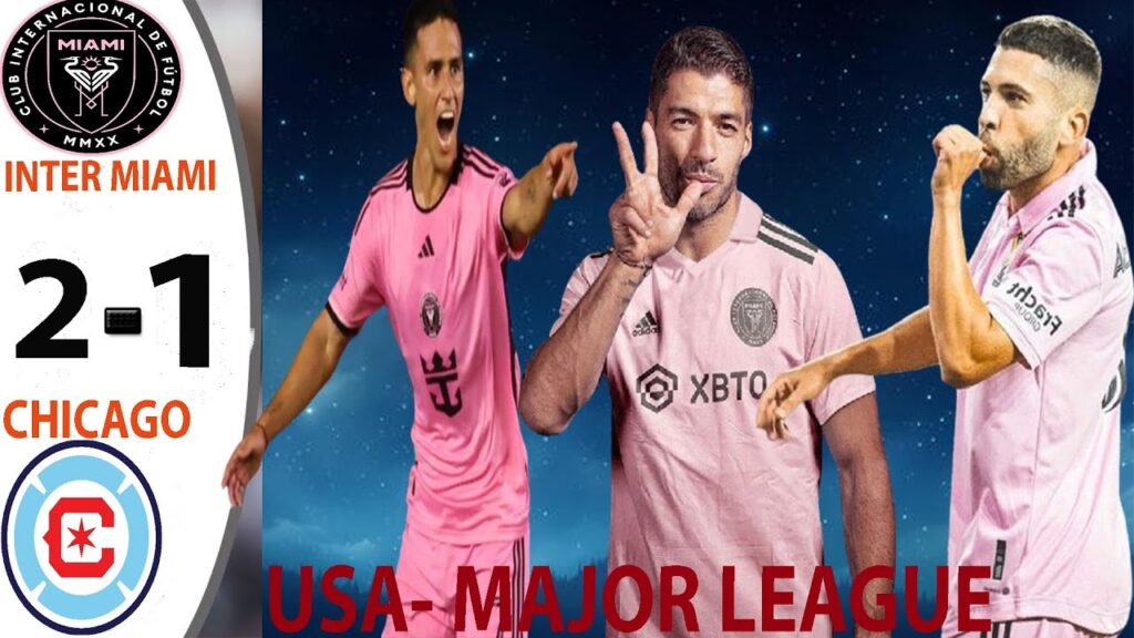 Inter Miami vs Chicago Fire (2 -1) USA MAJOR LEAGUE SOCCER   Extended Highlights & Goals HD