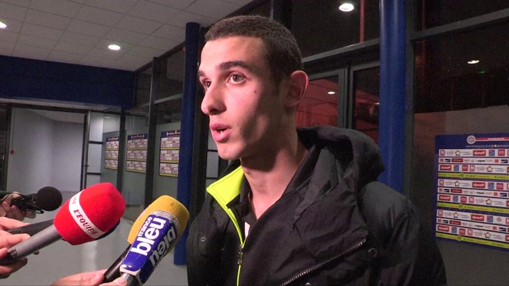 Ellyes Skhiri après MHSC 0-0 AS Monaco Ellyes Skhiri après MHSC 0-0 AS Monaco