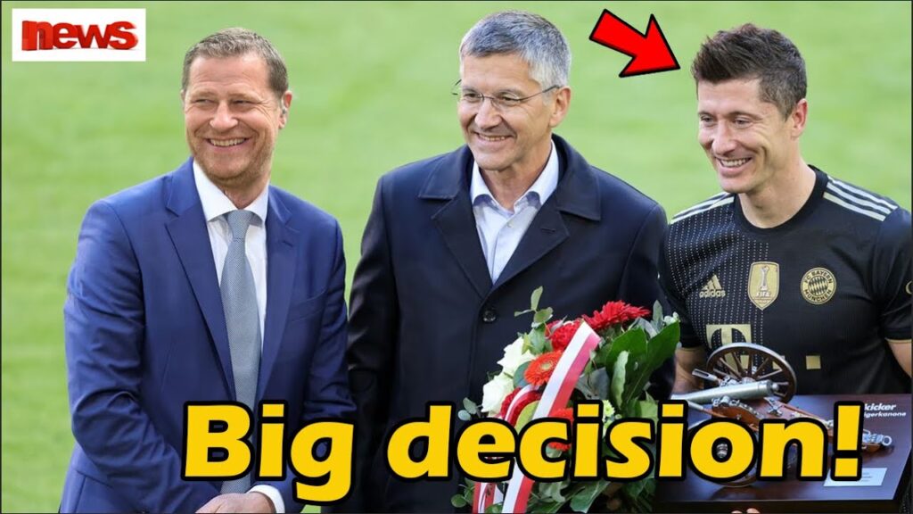 2 hours ago ! Max Eberl gratuliert Lewandowski zu seiner Rückkehr nach 2 Jahren bei Barcelona!