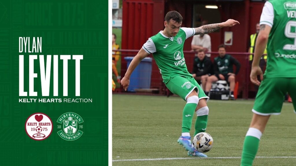 Dylan Levitt's Reaction: Kelty Hearts 1 Hibernian 0 | Premier Sports Cup