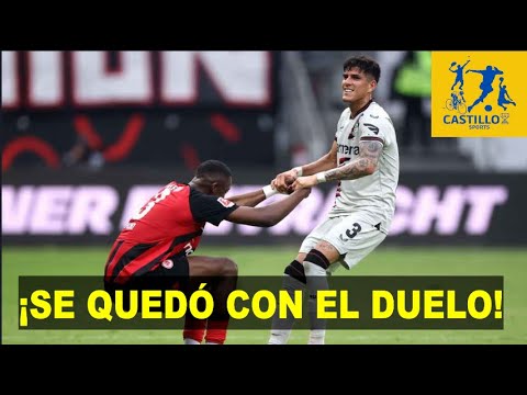 🔴EL LEVERKUSEN DE HINCAPIÉ GOLEÓ AL EINTRACHT DE PACHO EN DUELO DE ECUATORIANOS