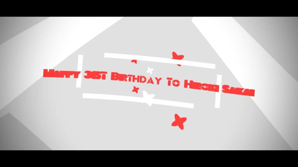 Happy 31ST Birthday To Hiroki Sakai With Robchuckle And Friends 12TH April! :D
