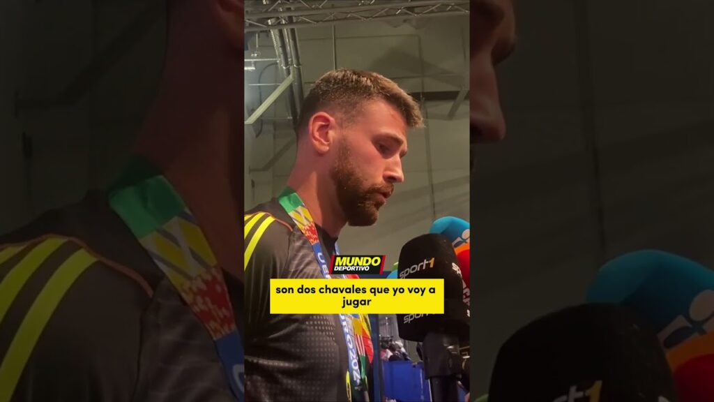 ❤️ La gran reflexión de Unai Simón sobre Lamine Yamal y Nico Williams. #shorts #euro2024