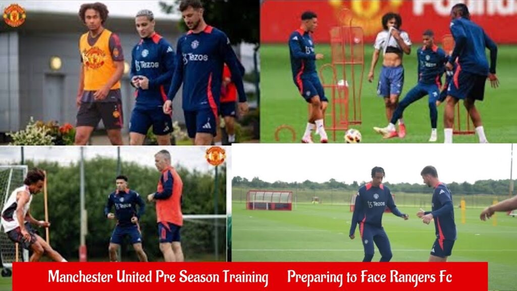 INSIDE TRAINING | Manchester United Pre Season Training 🔥 Preparing to Face Rangers Fc