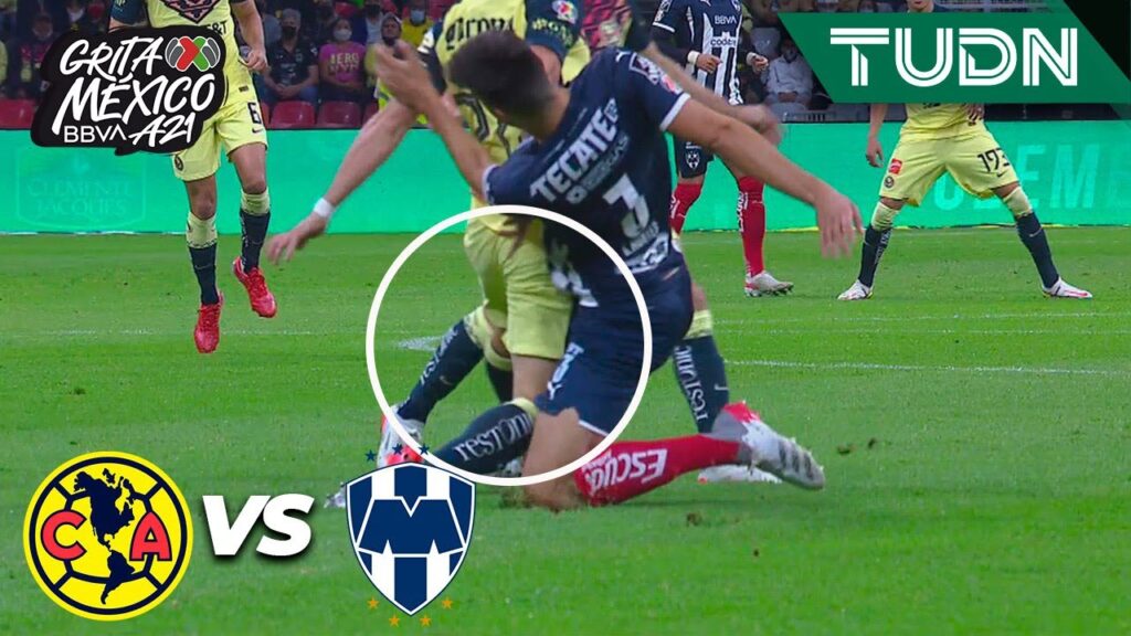 ¡Malas Noticias! Montes sale lesionado | América 0-0 Rayados | Grita México BBVA AP2021 - J1 | TUDN