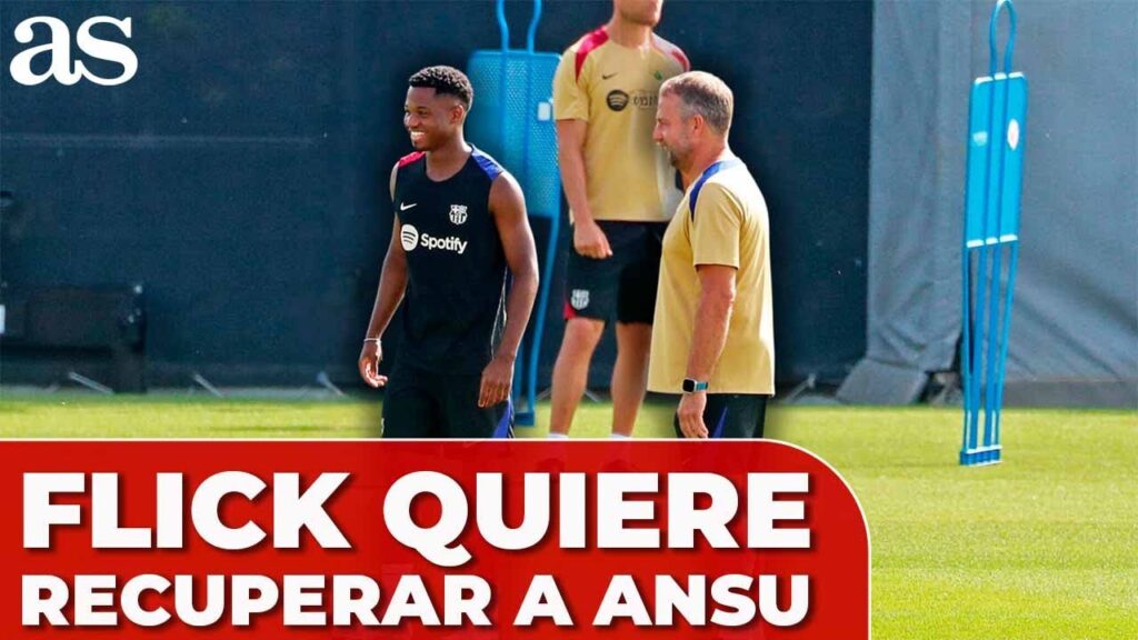 HANSI FLICK quiere al MEJOR ANSU FATI de nuevo: un ENTRENAMIENTO ESPECÍFICO para ÉL