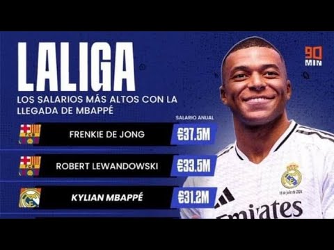 Quoi ? Kylian Mbappé touchera moins que Frenkie De Jong.