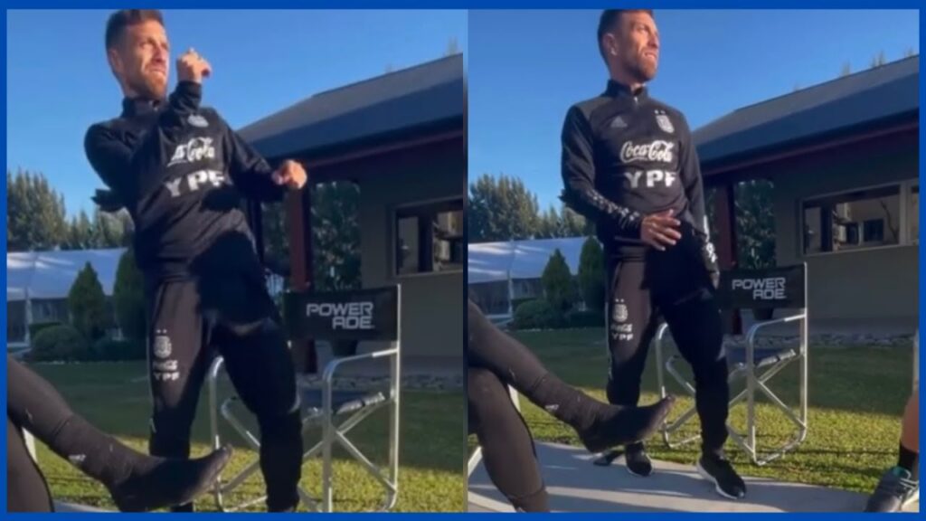 PAPU GOMEZ show con l'ARGENTINA - (Ft. Di Maria, Agüero, Lo Celso)