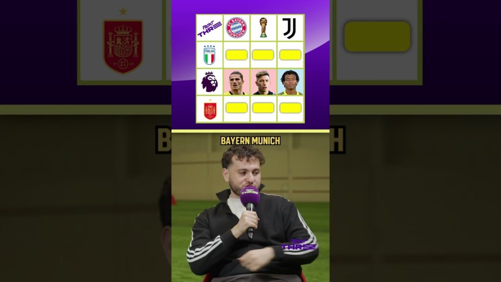 LUKE SHAW proves his BALL KNOWLEDGE at FOOTBALL TIC TAC TOE 🔥 #shorts #soccer @adidasFootball