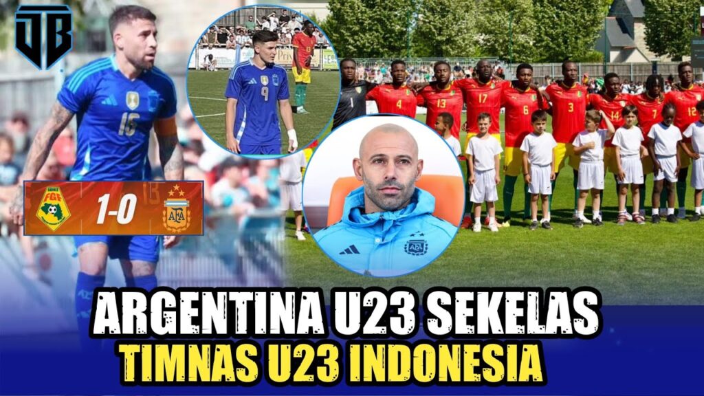 🔴 DIPERKUAT ALVAREZ & OTAMENDI, ARGENTINA KALAH DARI GUINEA JELANG OLIMPIADE