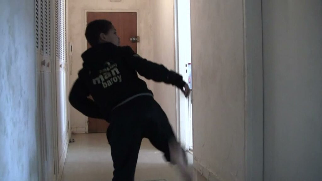 ILIMAN NDIAYE training football with  DAD