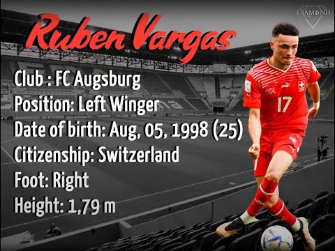 Ruben Vargas - Fc Ausgsburg - winger - 2024