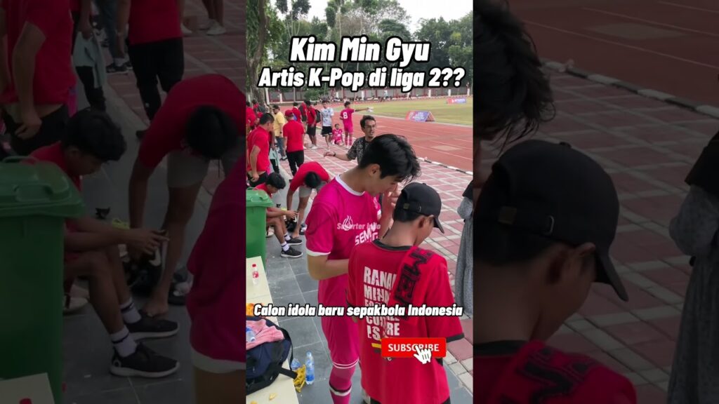 Artis K-Pop❌ Pemain Bola✅ Kim Min Gyu calon idola liga Indonesia #timnas  #shorts #short #kpop