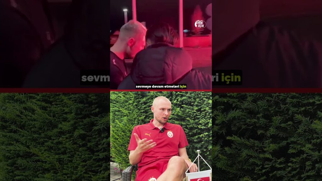 Victor Nelsson, Galatasaray taraftarı hakkında neler düşünüyor? #shorts #galatasaray