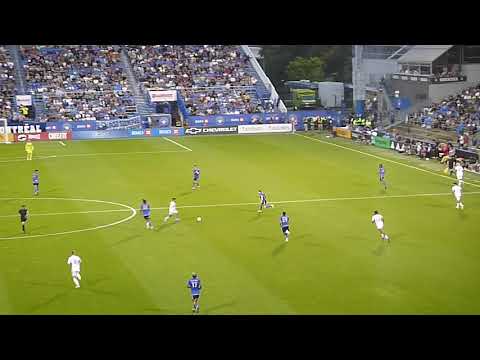 Richie Laryea of Toronto FC scores vs. CF Montreal (Impact) 7/20/24