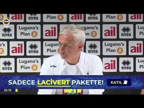 Teknik Direktörümüz Jose Mourinho ve Oyuncumuz Alexander Djiku'nun Basın Toplantısı