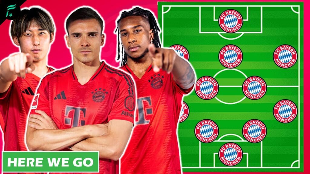🔴 OLISE 🇫🇷, PALHINHA 🇵🇹, ITO 🇯🇵 ✅ • Potential Line-Ups BAYERN MUNCHEN 2024/2025 | FAN Football