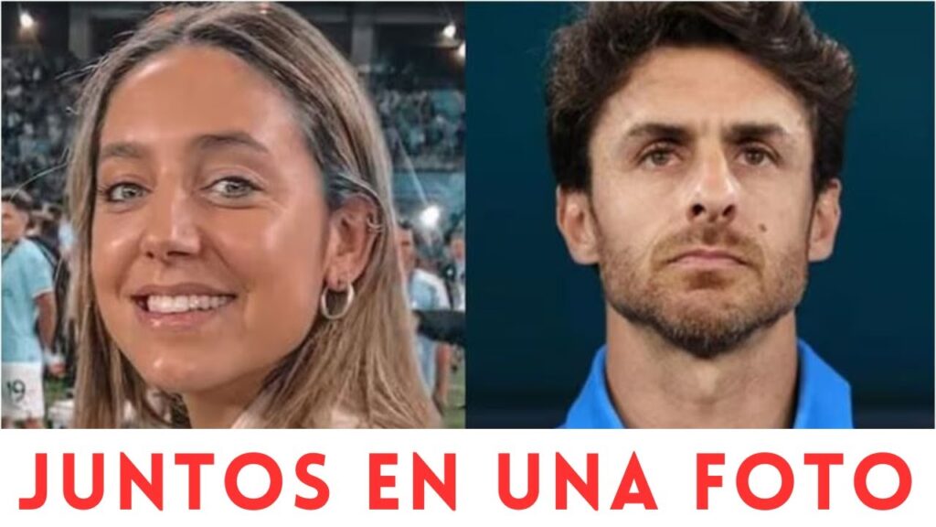 Sofi Martínez y Pablo Aimar juntos en una foto tras los rumores de romance