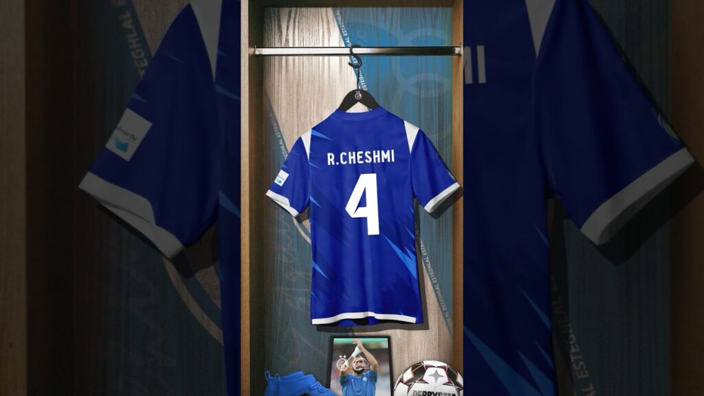 تیزر رونمایی از روزبه چشمی #football #استقلال #sports