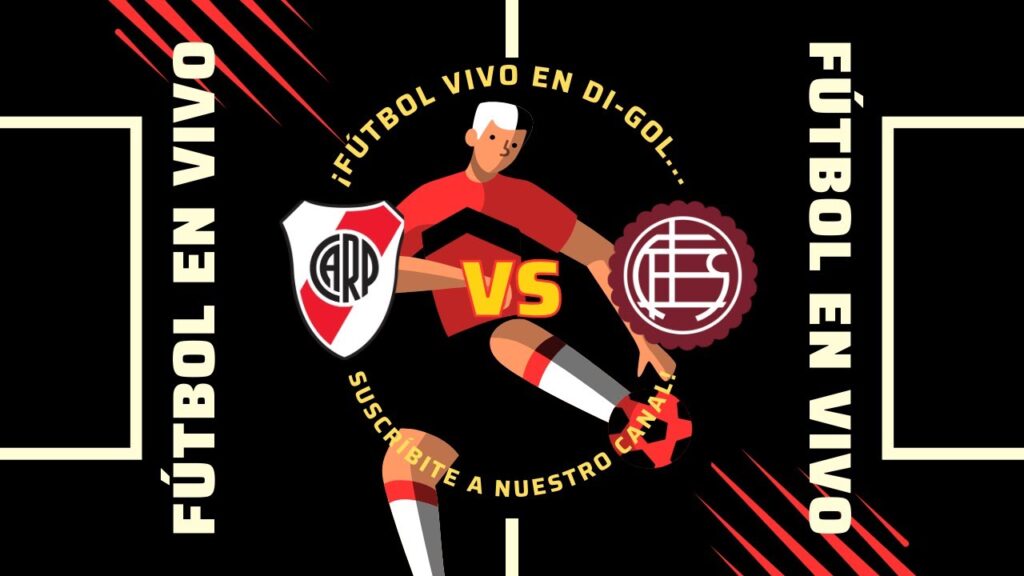 🔴⚪ RIVER PLATE 🆚 LANÚS 🔴 || 6° Fecha || LIGA PROFESIONAL ⚽ Vivilo en DIRECTO ‪@Di-Gol‬