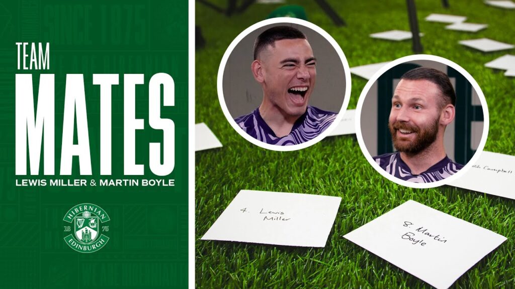 Teammates With Lewis Miller & Martin Boyle | Hibernian FC