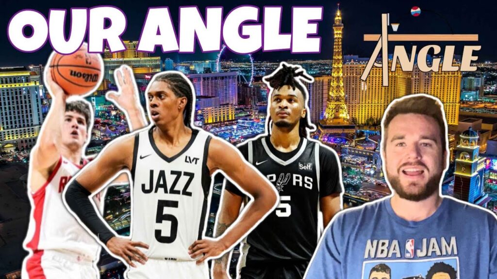 Las Vegas NBA Summer League | Reed Sheppard is INCREDIBLE! | Our Angle (Vlog)