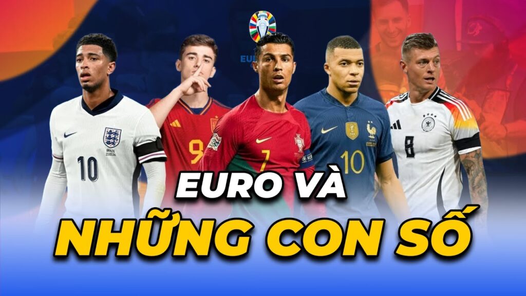 Những Con Số ẤN TƯỢNG Nhất Euro 2024 #euro2024