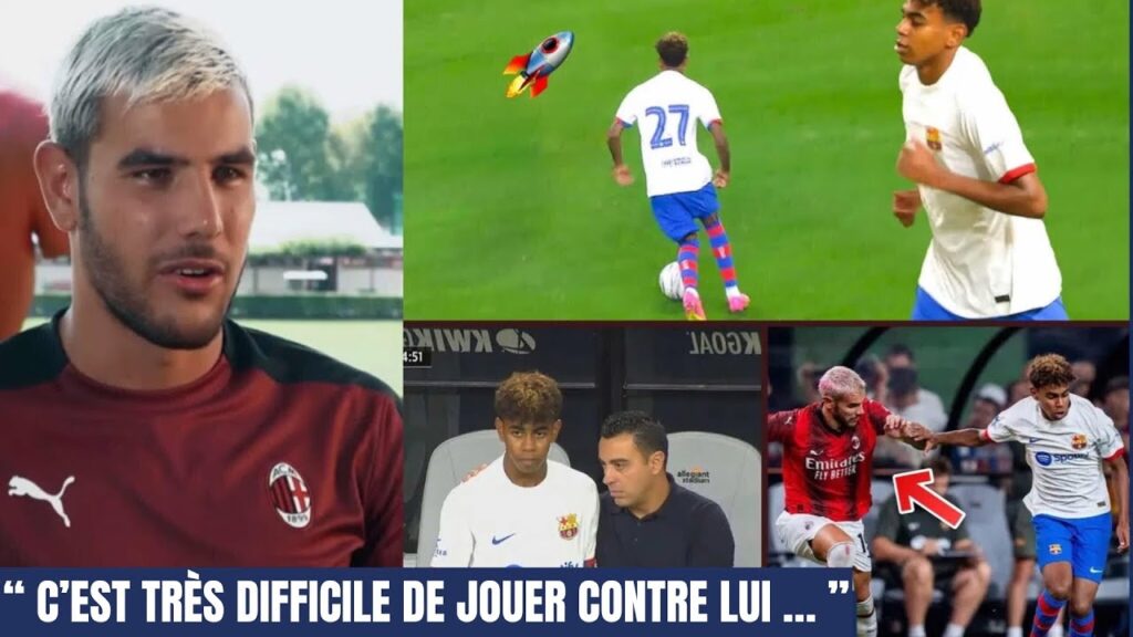 THÉO HERNANDEZ EXPRIME SON ADMIRATION POUR LAMINE YAMAL PUIS RÉVÈLE UNE ANECDOTE 😂