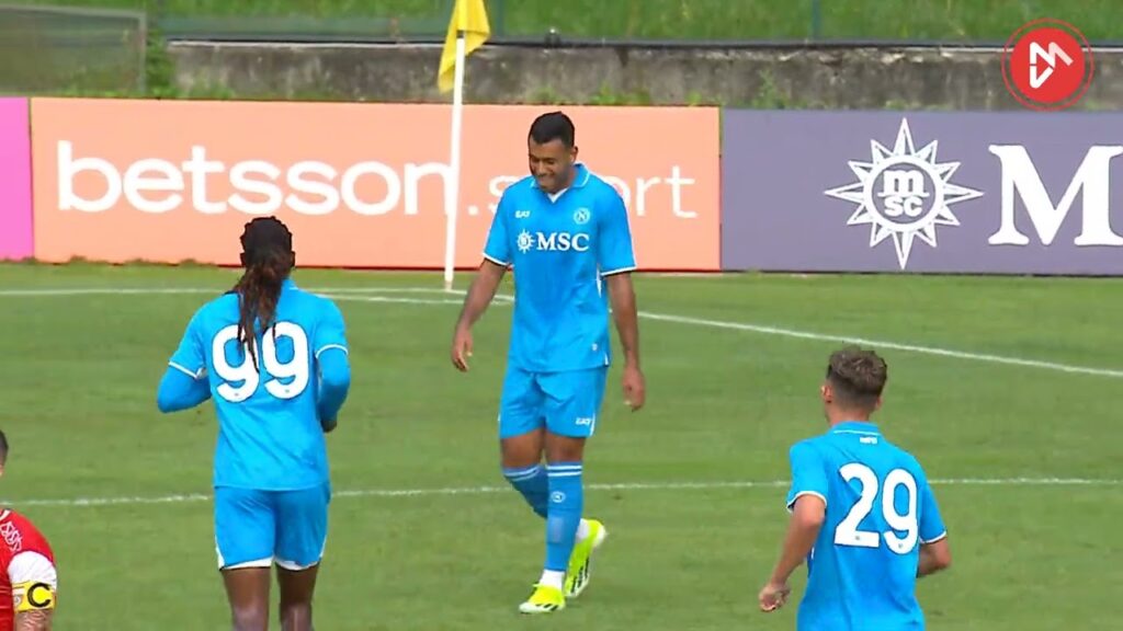 HIGHLIGHTS Napoli Mantova 3-0 | Gol e momenti salienti della partita amichevole
