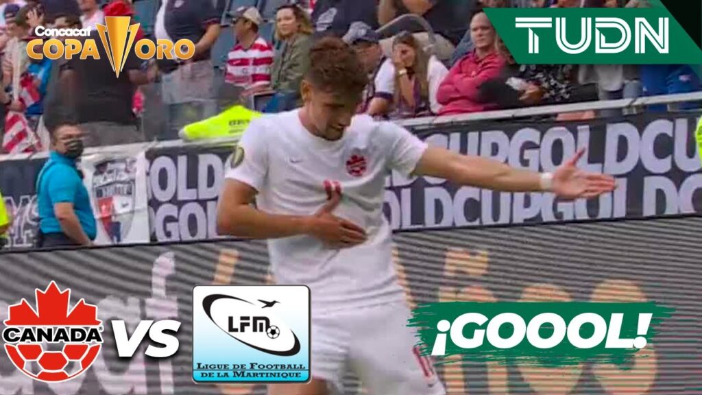 ¡GOLEADA! ¡Cyle Larin sella la victoria! | Canadá 4-1 Martinica | Copa Oro 2021 | Grupo B | TUDN