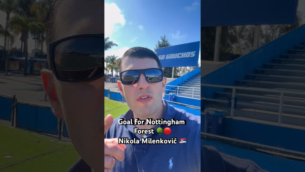 Goal for Nottingham Forest 🌳🔴Nikola Milenković 🇷🇸#nffc #nottinghamforest #milenkovic #serbia