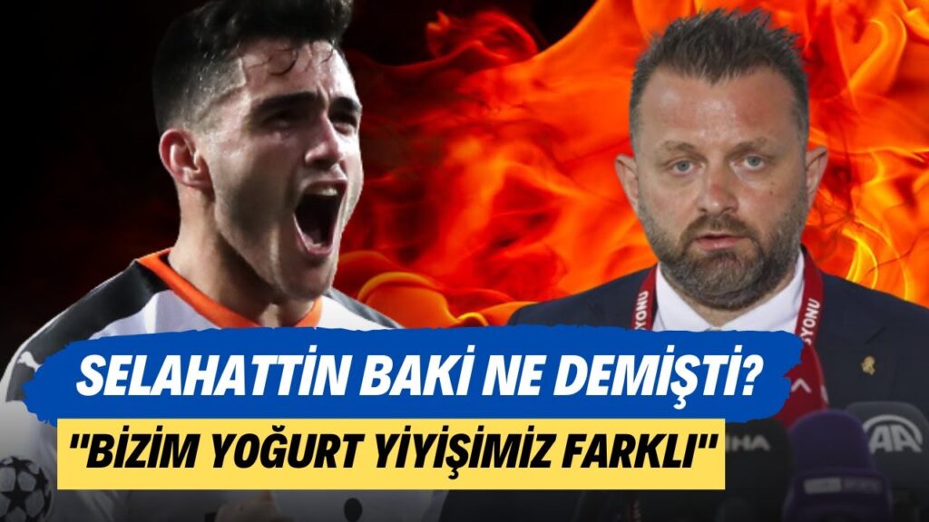 Selahattin Baki, Maxi Gomez sorusuna ne demişti? "Bizim yoğurt yiyişimiz farklı"