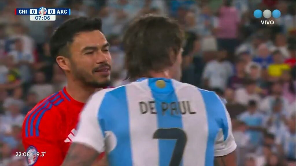 Argentina VS Chile - Copa América 2024 - Grupo A - Fecha 2 - Partido completo - Telefe