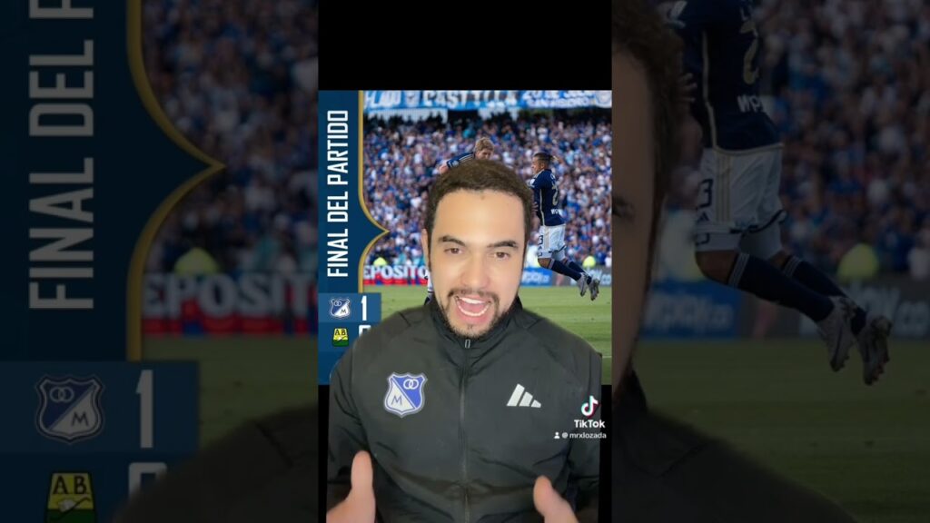 Millonarios 1 vs Bucaramanga 0 fecha 2 LigaBetplay 2024-2