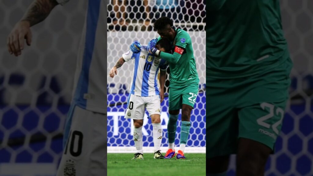 RESPETO Y ADMIRACIÓN DE ALEXANDER DOMINGUEZ CON LEO MESSI #futbol #messi #dominguez #penales #viral