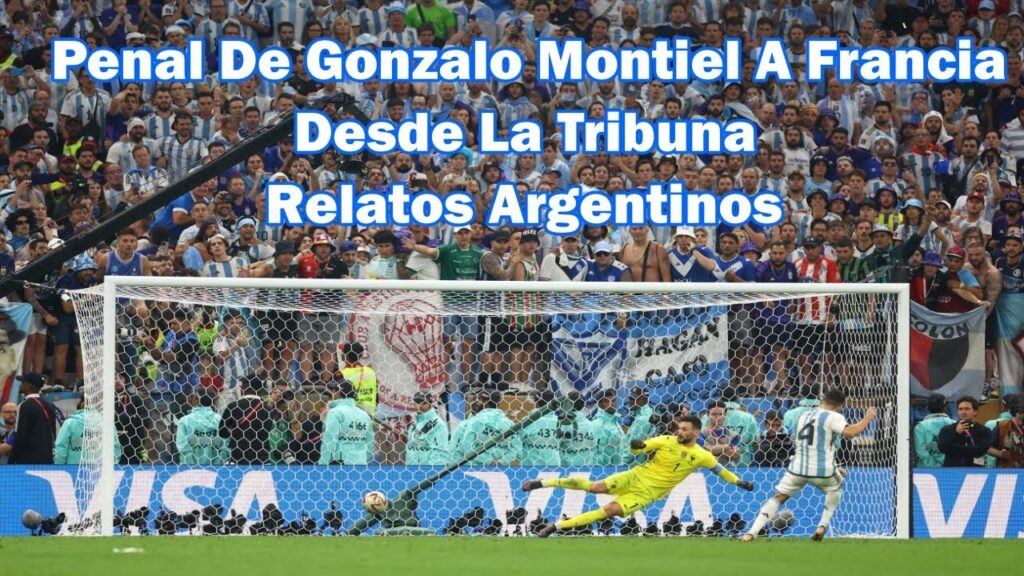 Penal De Gonzalo Montiel A Francia 2022 – Desde La Tribuna Penal De Gonzalo Montiel A Francia 2022 - Desde La Tribuna