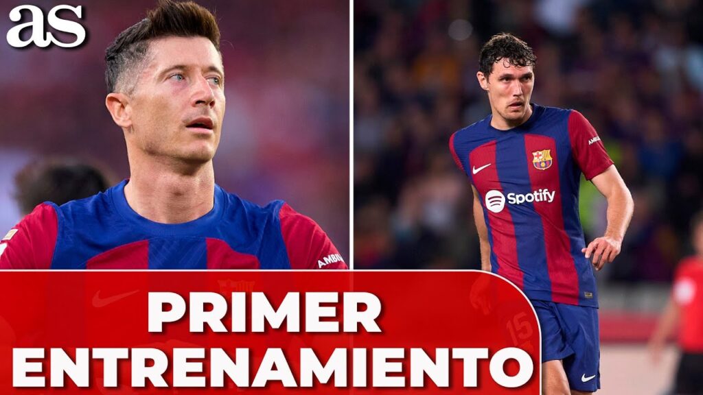 LEWANDOWSKI Y CHRISTENSEN a las órdenes de HANSI FLICK.