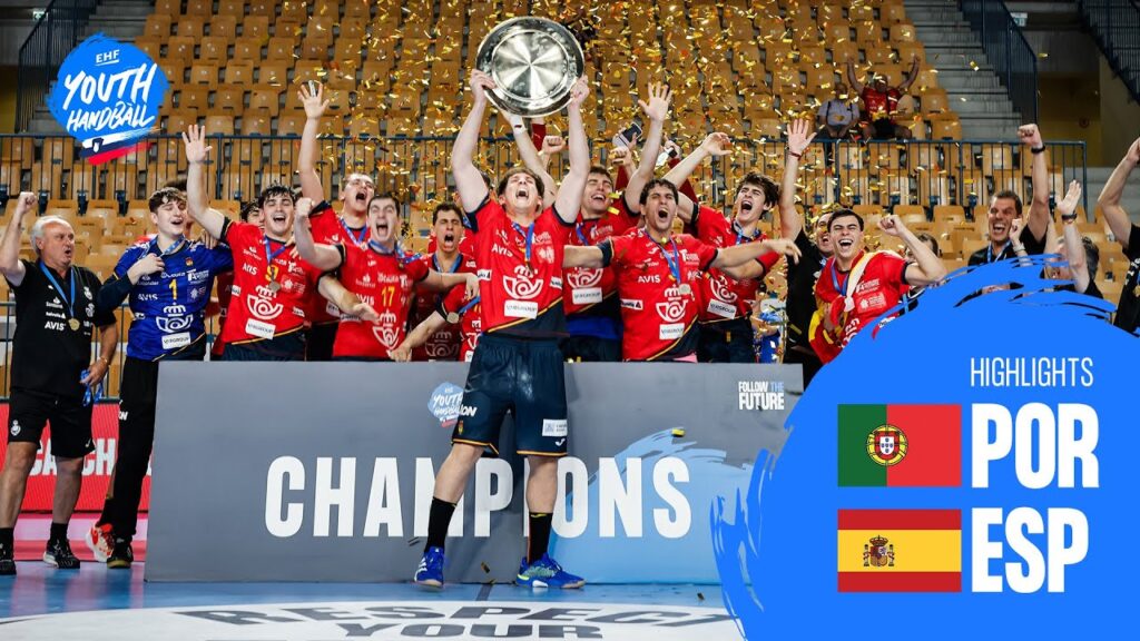 Portugal vs Spain | Highlights | Final | Men's 20 EHF EURO 2024