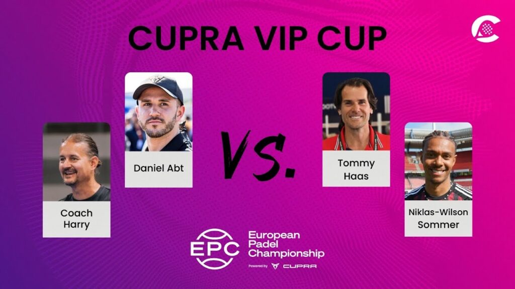 Promi Padel Match: Daniel Abt & Coach Harry vs. Tommy Haas & Niklas-Wilson Sommer (EPC)